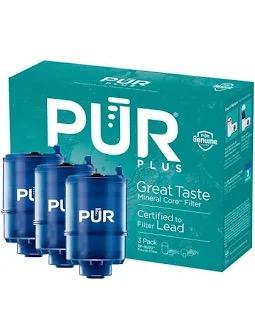 Pur Faucet Mount Replacement Water Filter MineralClear 3 Pack