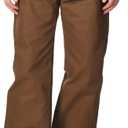Dickies mens Sanded Duck Carpenter jeans, Timber, 34W x 32L US (Brown Duck)