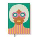 Olimpia Zagnoli Green Small Blank Notebook