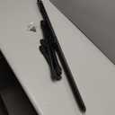 Stage Rocker Single-X Style Classic Folding Keyboard & Digital Piano Stand, Adjustable Width & Height, Durable & Sturdy, Easy to Assemble for Travel/Storage, Sleek Black, Powered by Hamilton(SR524000)