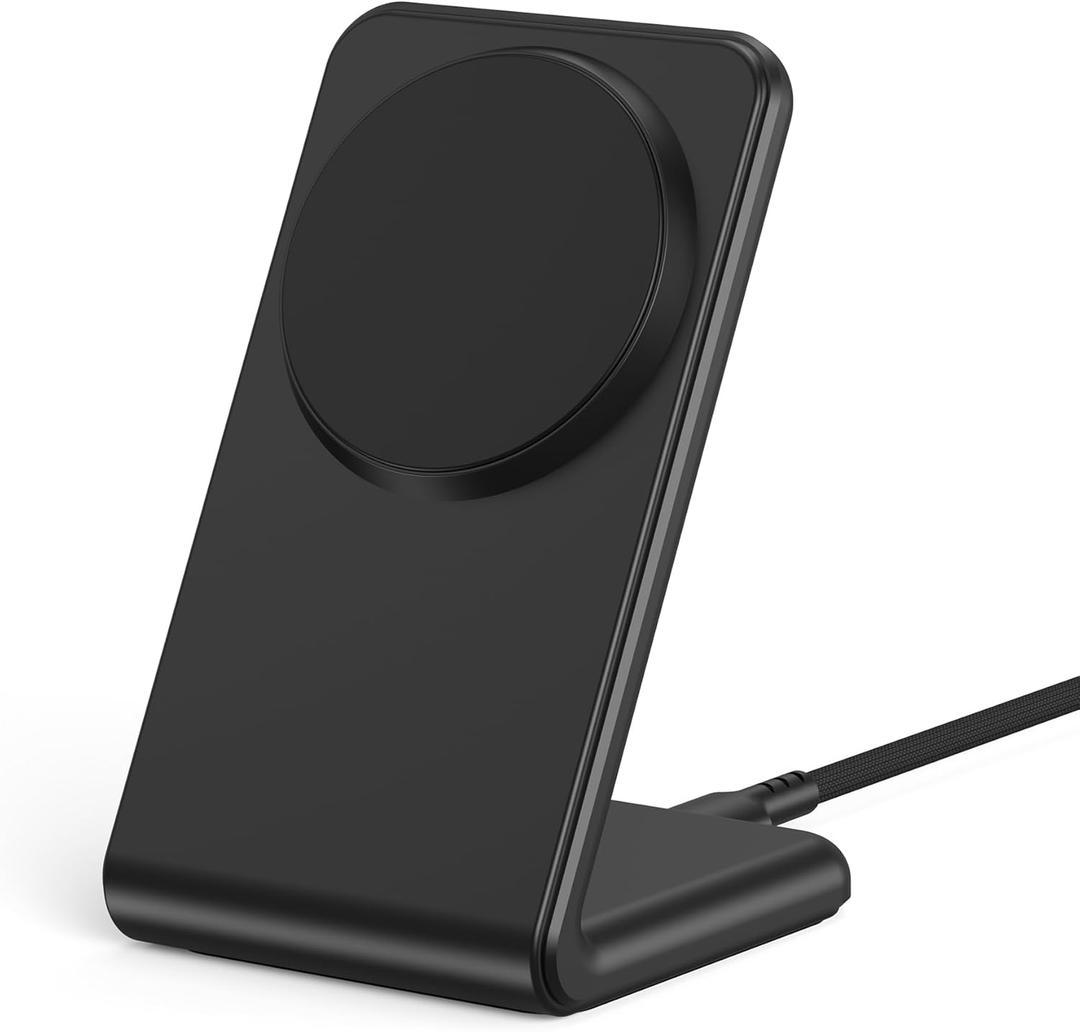 Mag.Safe Charger - iPhone Charger Stand, Fast Magnetic Wireless Charger for iPhone 17/16/15/14/13/12 Series - Black