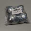 HLMOptimo 1 Rolling Ball Transfers 8 pcs, Universal Transfer Bearings of 400 Lbs Load Capacity, Two-Hole Flange Mounted Roller Bearings for Conveyor Transmission Furniture Wheelchair