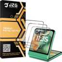 3 Pack Screen protector for Motorola Razr 2025 (Tempered Glass), Touch Sensitive, Anti-Scratch, Bubble Free, Case Friendly