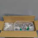 EASERCY 50 Pack 5 oz Plastic Dessert Cups with Lids, Yogurt Parfait/Appetizer Cup with Lids for Party, Mini Dessert Cups with Spoons Dessert Shooter Cups for Pudding, Fruit and Ice Cream