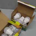 GU24 LED Light Bulb, A19 Shape Bulbs, 9W (60W Equivalent), 5000K Daylight, 800 Lumens, Dimmable 2 Prong Light Bulbs, GU24 Twist Lock Base, ETL Listed(12-Pack)