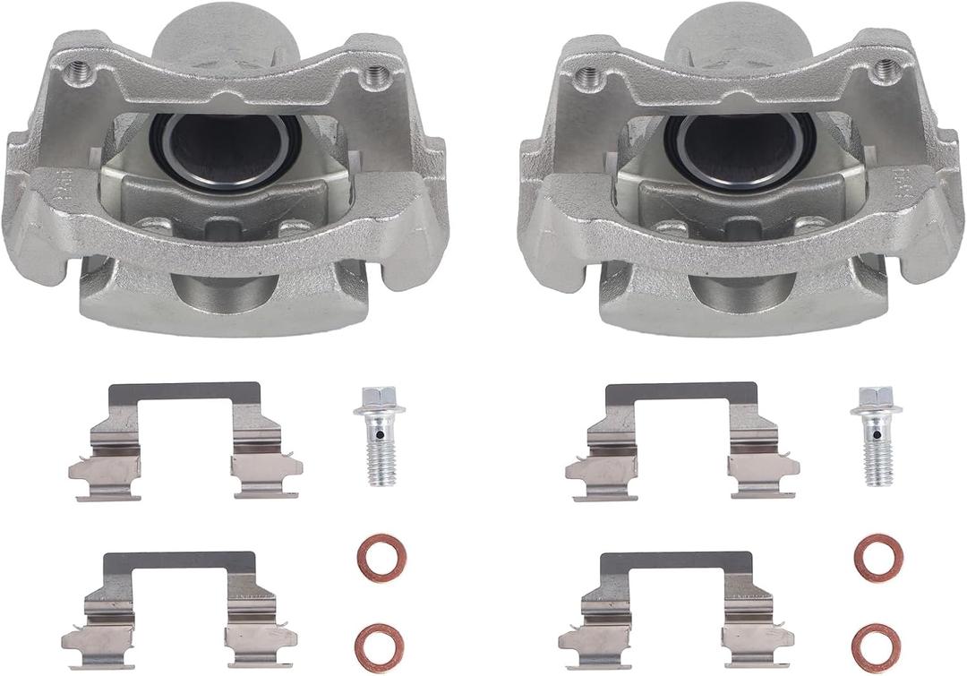 PAROD 18B4910A 18B4911A Front Disc Brake Caliper Fit for 2004-2012 Chevy Malibu, 2005-2008 Pontiac G6, 2006-2009 Solstice, 2007-2009 Saturn Aura, 2007-2010 Sky