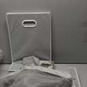 Simple Houseware Foldable Laundry Hamper Basket with Lid and Removable Bag, Gray (Grey) 13"L x 13"W x 22.75"H