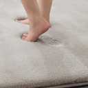 MINIDEAR Bathroom Rugs 60x20 Tan - Thick Memory Foam Bath Mat, Ultra Soft & Plush Fluffy, Non-Slip, Quick Dry, Absorbent Washable Floor Microfiber Mat for Tub, Home Decor Accessories