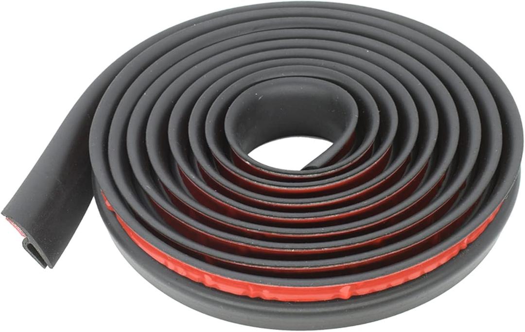 AUTOXBERT 4M/13Ft Car Weather Stripping H Type Rubber Sealing Strip Trim Cover Automotive Front Windshield Sealing Strip Trim for Car Front Rear Windshield Sunroof Weatherstrip