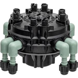 Orbit 67000 8 Port Adj Flow Drip Manifold, Single