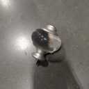 Curtain Rods 32 to 58 Inch (2.6-4.8ft), USFOOK 7/8 Inch Telescoping Splicing Drapery Rods for Windows 20 to 54 Inch, Decoration for Home with Light Silver Translucent Finials