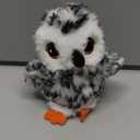 Potaroma Flapping Owl Cat Toys (No Flying), Lifelike Bird Chirp, Rechargeable Touch Activated Kitten Toy, Interactive Catnip Kicker Exercise Toys 4.0" for All Breeds