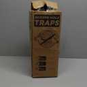 Mole Traps That Kill Best, 2 Pack Scissor Mole Trap, Sleek Black Stainless Steel Finish