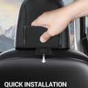 BASENOR 2026 Upgraded Tesla Model Y Model 3 Model S Model X LR/Plaid Tablet Holder Headrest Tablet Mount, 360 Adjustable Travel Rotation Tesla Car Headrest Stand Cradle Accessories