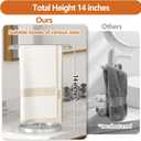 Hand Towel Holder, Stainless Steel Countertop Towel Stand for Bathroom, S-Shape Free Standing Towel Rack Bar Holds 2 Towels for Kitchen, Brushed Nickel