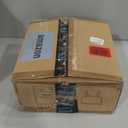 Cpintltr Foot Stool Natural Seagrass Hand Weave Poufs Round Ottoman for Couch Desk Soft Step Stool Padded Foot Rest with Non-Skid Pine Legs for Hallway Office Lounge Natural/Blue