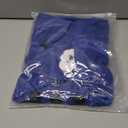 Queenmore Medium Dog Sweater, Soft Fleece Vest Pullover Dog Jacket with Leash Hole, Warm Winter Dog Clothes Cold Weather Doggy Dachshund Sweaters for Medium Dogs Cats Boy or Girl (Blue,M)