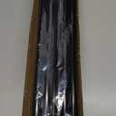 Alskarhem Black Curtain Rods for Windows 30 to 88 Inch,5/8 Inch Small Curtain Rod Set With Brackets