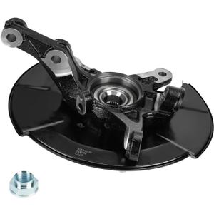 Front Left Steering Knuckle & Wheel Bearing Hub Assembly Fit for Honda Civic 2006-2011 1.3L 1.8L(without Si/MUGEN Si Model, Not fit 2.0L) Replace for 698451 698-451 44300SNA952 44300TR0951 Driver Side
