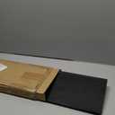 1.5" Rise Rubber Threshold Ramp, 2204Lbs Recycled Rubber Power Threshold, 35.4" L x 7.87" W Non-Slip Surface Solid Threshold Ramp is Adjustable and Cuttable for Wheelchairs, Power Scooters