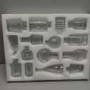 30 Pcs Bud Vase Set, Vases for Centerpieces, Cute Glass Bud Vases in Bulk, Small Vases for Flowers, Mini Vase Set for Wedding Decorations, Home Table Flower Decor (Clear)