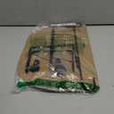 LCCBRO Garden Flag Stand Holder Pole with 5 Prong Base for Outside Double Flag, More Stable Yard Flag Stand Weather Proof, for Small Garden Flags 12 x 18, Holds Flags up to 13" Wide