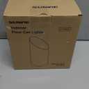 SUNVIE 2 Pack Up Lights Indoor Floor Can Light Uplighting Indoor Spotlight with 2700K GU10 Bulb Accent Lighting Floor Uplighting for Home Plant Picture, UL Listed 5.9 FT Plug Cord & Foot Switch (Black)