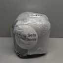 A Nice Night Satin Silky Soft Quilt Luxury Super Soft Microfiber Bedding Comforter Set Full/Queen, Light Weighted (Silver, Queen)