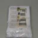 BGment Room Darkening Curtains 63 Inches Long - Grommet Thermal Insulated Drapes Window Treatment Curtains for Bedroom, 2 Panels, 38 x 63 Inch, Pure White