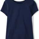 The Children's Place Girls' Basic Short Sleeve Layering Tee, XS/TP 4