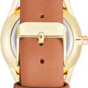 Nine West Women's Strap Watch (Brown/Gold)
