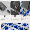 Battery Spot Welder, Battery Welder 11 Gear Adjustable Handheld Spot Welder with Automatic and Manual Modes Portable Spot Welding Machine for Welding Nickel Strips and Iron