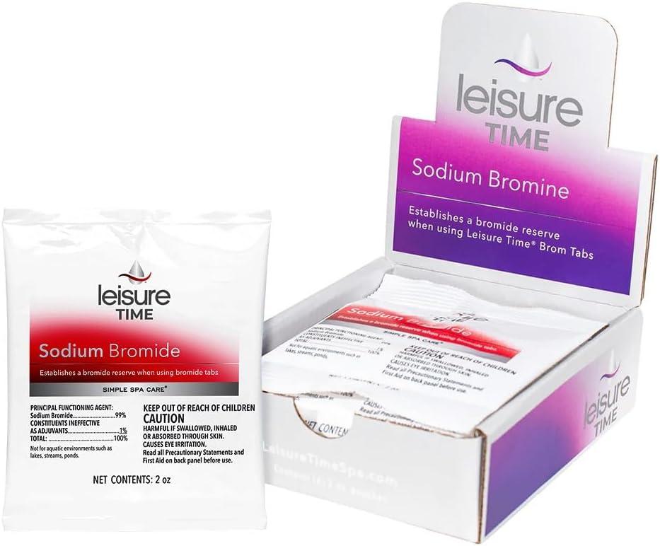 Leisure Time Sodium Bromide Tablets, 2 Oz - 6 Count (1-Pack)