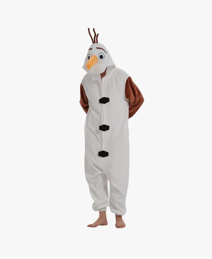 SWEETXIN Adult Unisex Onesie Pajamas Halloween Christmas Cosplay Costume Suit for Women and Men Size XL