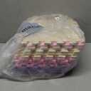 TOYVELT 16-Pack 12x12 Foam Puzzle Floor Mat for Kids - Interlocking EVA Play Mats with Colors - Educational, Non-Toxic Flooring for Crawling, Playroom & Nursery (Pink/Purple/Beige)