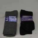 DYW Womens Merino Wool Boot Socks Thermal Thick Winter Warm Cozy Hiking Work Boot Socks Christmas Gift (3 Pairs-beige Grey Black)