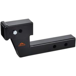 4.25" Rise & Drop Hitch 2 inch Receiver,Trailer Hitch Extender/Towing Hitch Receiver for Trailers,With7 & 9" Trailer Extender Adjustable Tow Hitch Made of 2" Solid Sturdy Metal with Anti-Rattle Bolts