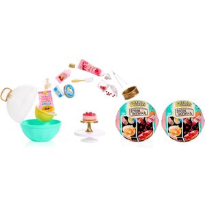 MGA's Miniverse Make It Mini from Scratch Series 2 (2-Pack), Mini Collectibles, Mystery Blind Packaging, Miniature, DIY, Replica Food, Air Dry, NOT Edible, Collectors, Gifts, 8+