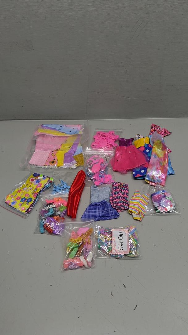 Doll Clothes and Accessories, Wedding Gowns  Fashion Dresses  Tops 3l Pants  Bikini Swimsuits Shoes for 11.5 inch Doll Christmas Stocking Stuffers Girls Gift Age 5-7 8-10