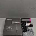 Confu Ionic Blow Dryer 1600W, Portable Lightweight Fast Drying Negative Ion Hairdryer Blowdryer, 3 Heat Settings & Infinity Speed, with Diffuser and Concentrator Nozzle for Home & Travel
