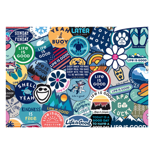 Sticker Collage - Scratch and Dent - 300 Piece Jigsaw Puzzle by Buffalo Games