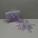 100pcs Label Holder Wire Shelf Labels 3 Inch Shelf Tags for Wire Shelving Metro Shelving Clips for 1-1/4in Shelves Adjustable Plastic Rack Label Holder Retail Warehouses Price Display