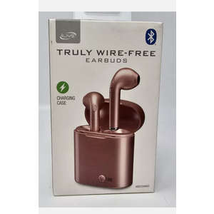 iLive Truly Wire-Free Earbuds with a charging case, model IAEBT209RGD