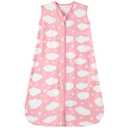 GUNTAIL Baby Sleep Sack 12-18 Months Baby Wearable Blanket 100% Rayon Cotton 2-Way Zipper Toddler Sleeping SackComfy Soft Lightweight TOG 0.3Cloud