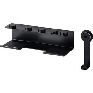 Storage Holder for Shark Flexstyle, Aluminum Alloy Storage Holder for Shark 430/440 Flexstyle, Wall Mount Holder for Shark Flexstyle and Attachments (Black), LEA-WALLS-01