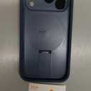 SURITCH for iPhone 17 Pro Case with Camera Control Cover, Camera Cover and Adjustable Kickstand, Compatible with MagSafe, Shockproof Bumper Protective Cases 6.3 Inch, Blue