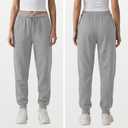 Common Stitch 3 Pack Fleece Joggers for Women — Deep Pockets, Slim Fit, Elastic Drawstring Waist (1X)