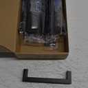 Ravinte 10 Pack 5 Inch Square Cabinet Handles Matte Black Pulls Drawer Kitchen Hardware for Cabinets Cupboard.