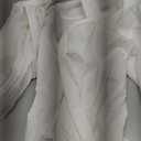 LYANER Women's Casual Shirt Dress Collar V Neck Button Down Loose Long Sleeve Mini Dresses, Medium