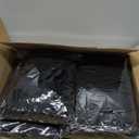 Nasitos Spandex Fitted Table Clothes, 4 Pack - 48 x 24 Inch - Black Rectangle Tablecloths for 4 Foot Tables, Fabric Table Cover Protector for Folding Table, Parties, Craft Show, Trade Show